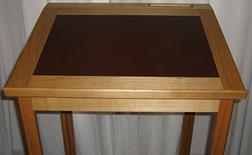 Stehpult Kirsche